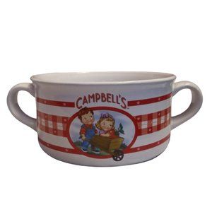 Campbell Soup Co. Vintage 2002 Houston Harvest Collection two handled Soup Bowl